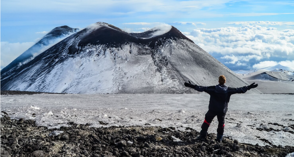 A Volcano in Iceland